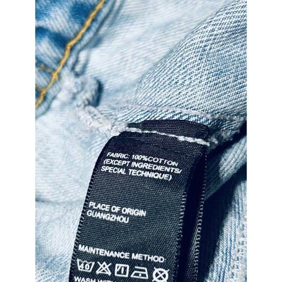 Grateful State Of Mind Men's Distressed Denim Jacket Size Large - Picture 10 of 13